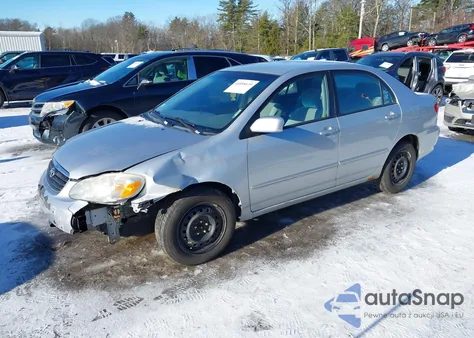 2008 Toyota Corolla Le из США, поврежденный, VIN 2T1BR32E28C910243